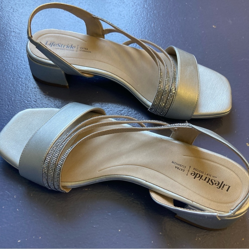 LifeStride  Dress  Sandals, EUC, Size 10 wide